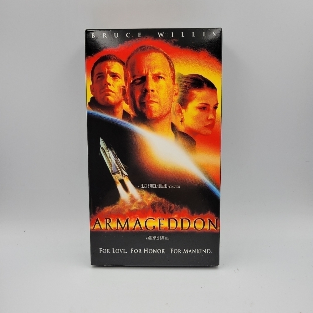1998 Armageddon Touchstone Pictures VHS